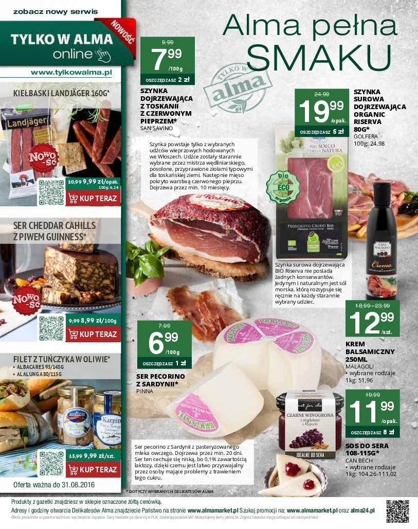 Gazetka promocyjna Alma Market str. 8