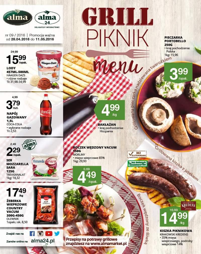 Gazetka promocyjna Alma Market str. 1