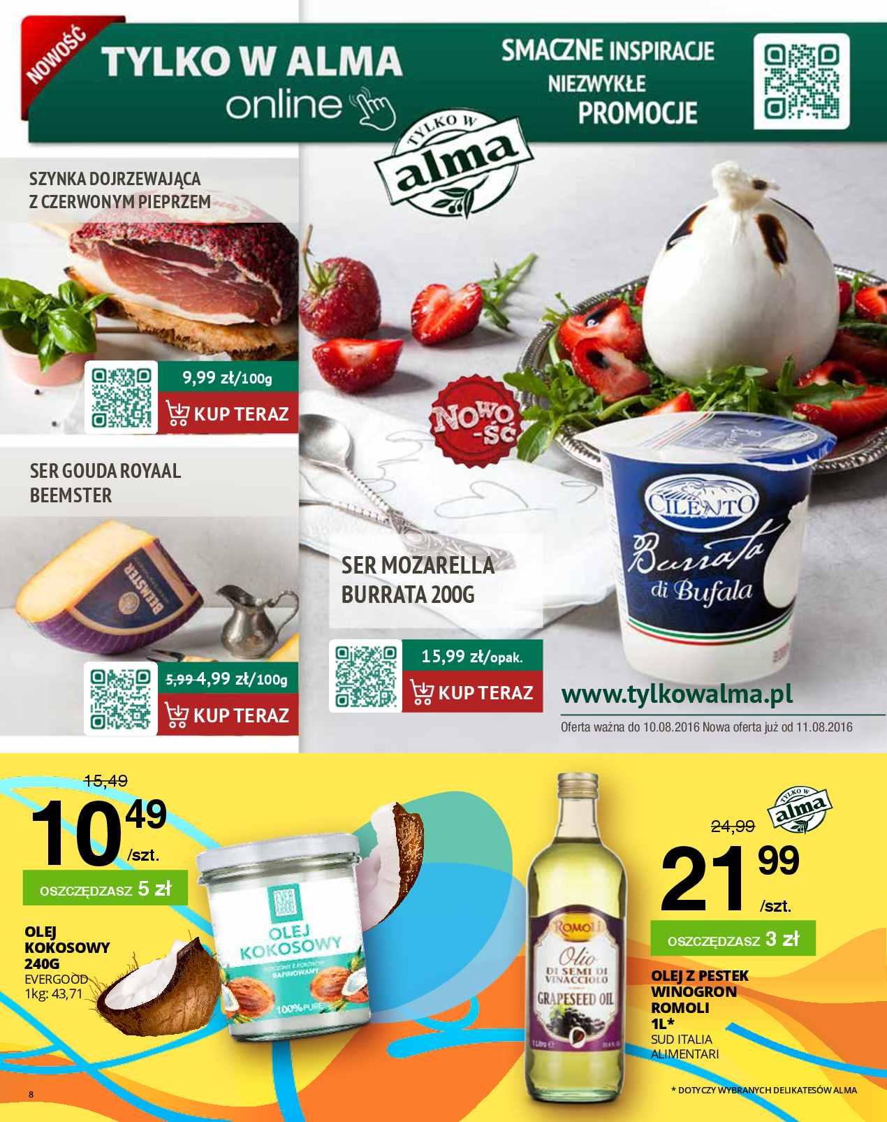 Gazetka promocyjna Alma Market str. 8