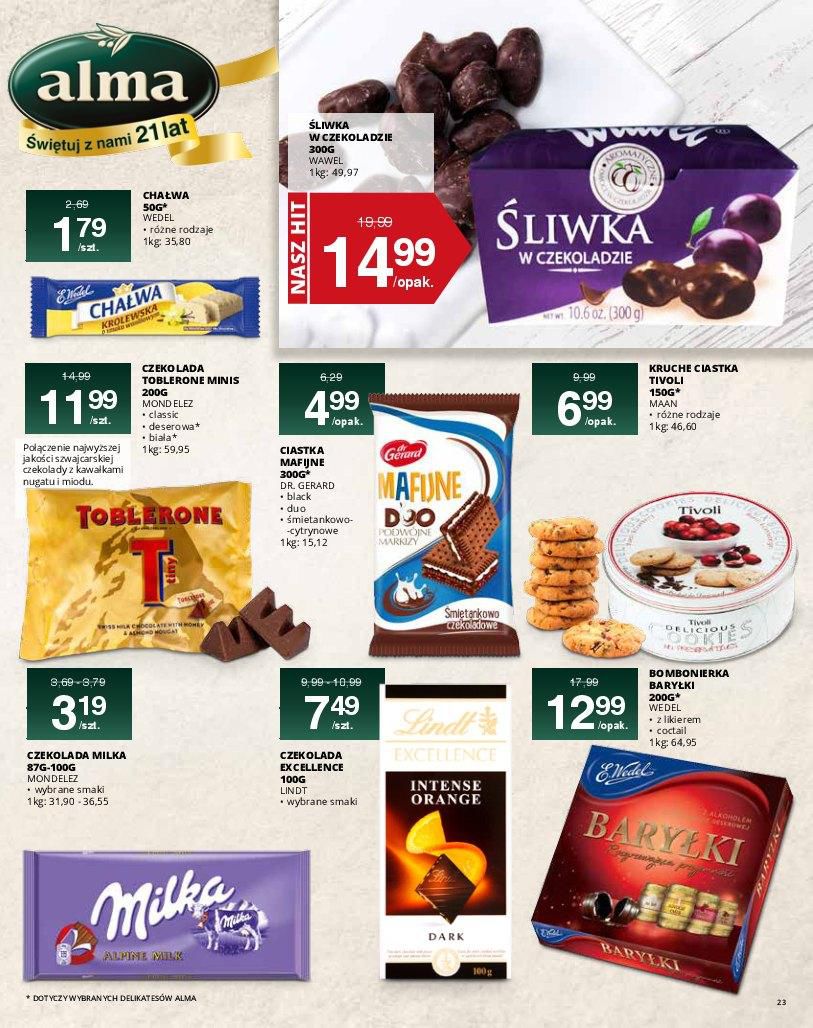 Gazetka promocyjna Alma Market str. 23