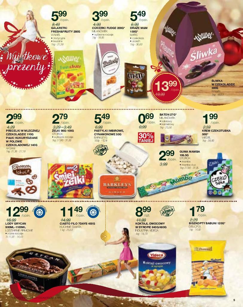 Gazetka promocyjna Alma Market str. 5