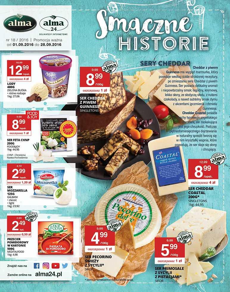 Gazetka promocyjna Alma Market str. 1