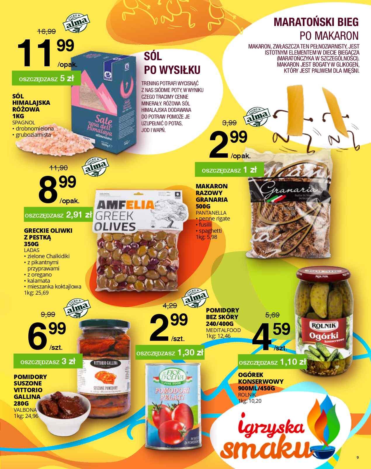 Gazetka promocyjna Alma Market str. 9