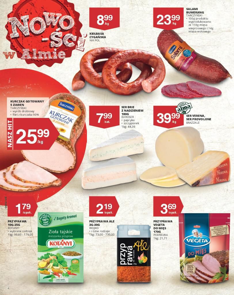 Gazetka promocyjna Alma Market str. 4