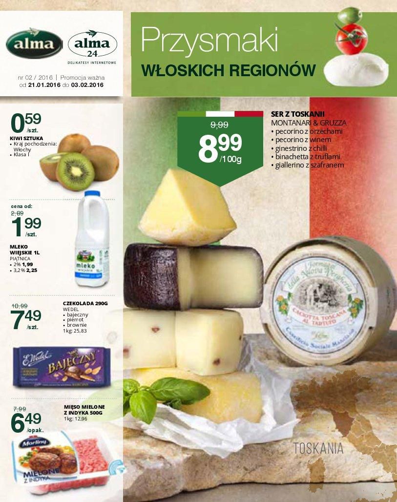 Gazetka promocyjna Alma Market str. 1