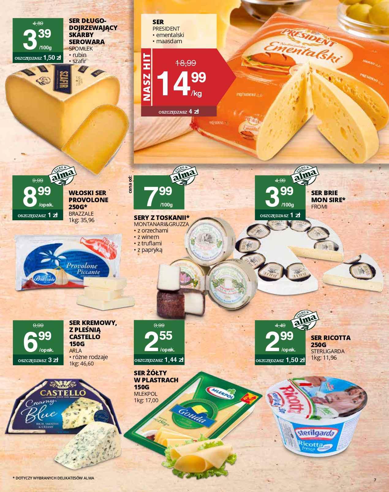 Gazetka promocyjna Alma Market str. 7