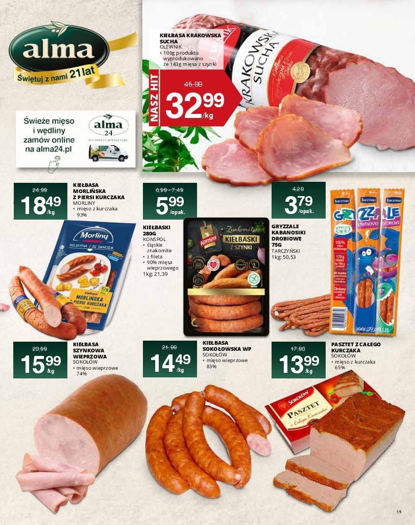 Gazetka promocyjna Alma Market str. 15