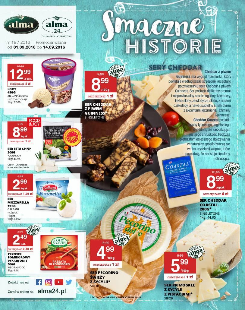 Gazetka promocyjna Alma Market str. 1