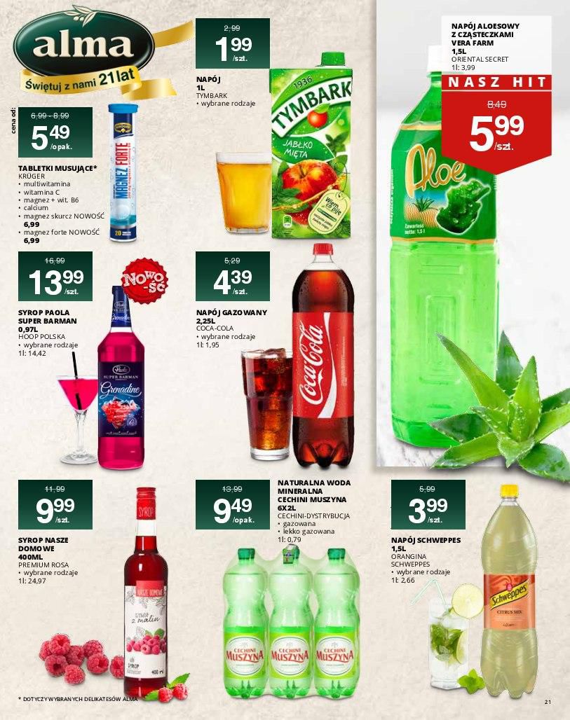 Gazetka promocyjna Alma Market str. 21