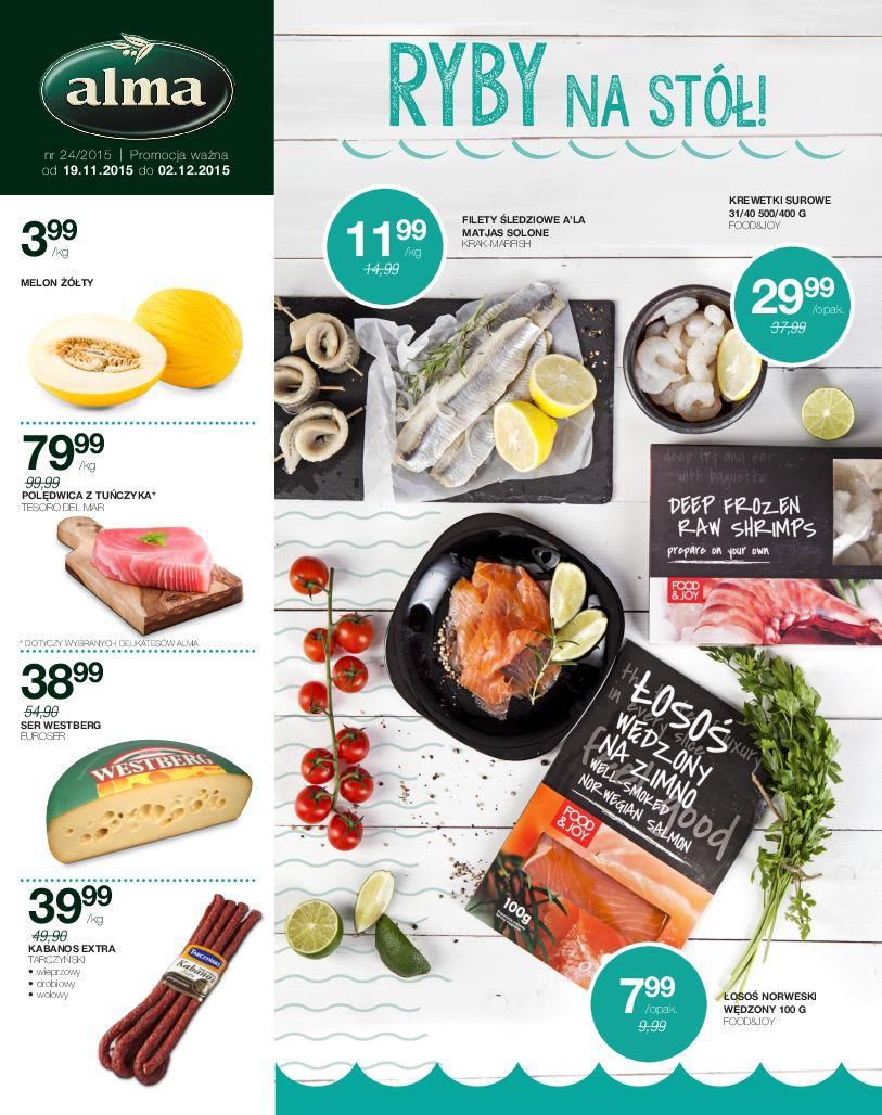 Gazetka promocyjna Alma Market str. 1